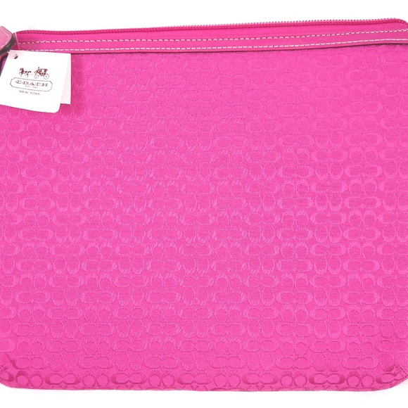 Coach Accessories - NWT Coach  Pink iPad E Reader Tablet Kindle Fire